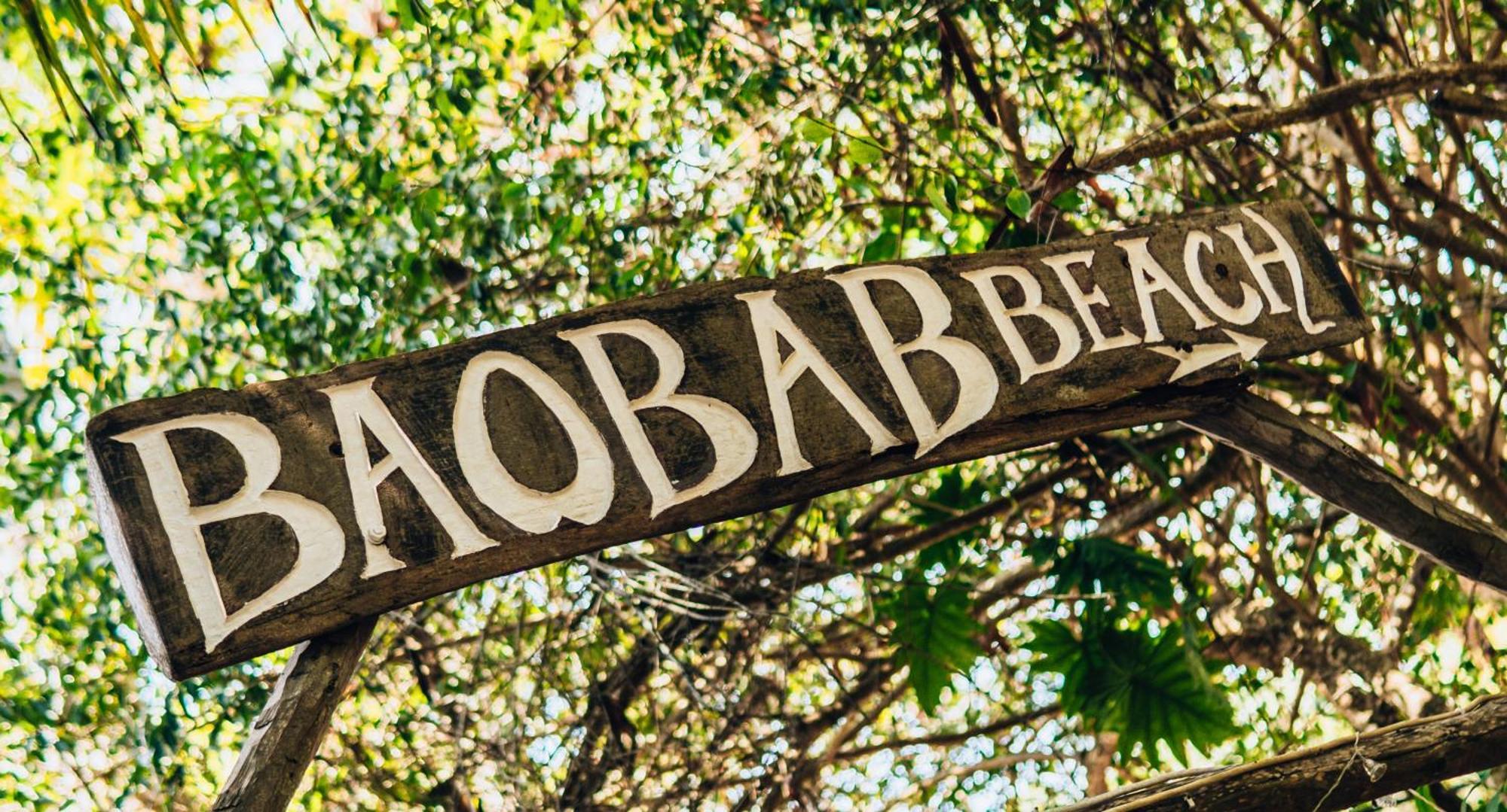 Baobab Beach Vilanculos Bagian luar foto